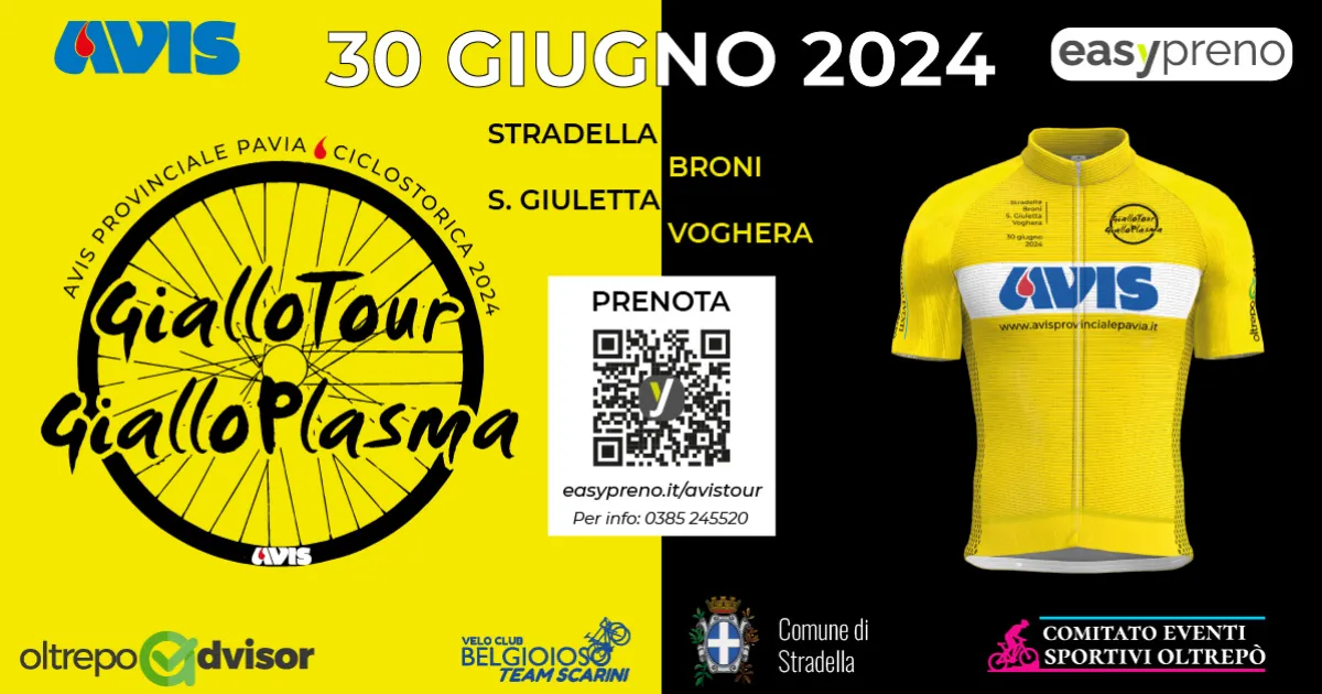 Giallo Tour Giallo Plasma - Cisclostorica AVIS